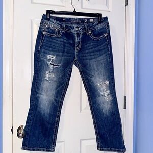 Miss Me Signature Crop Jeans